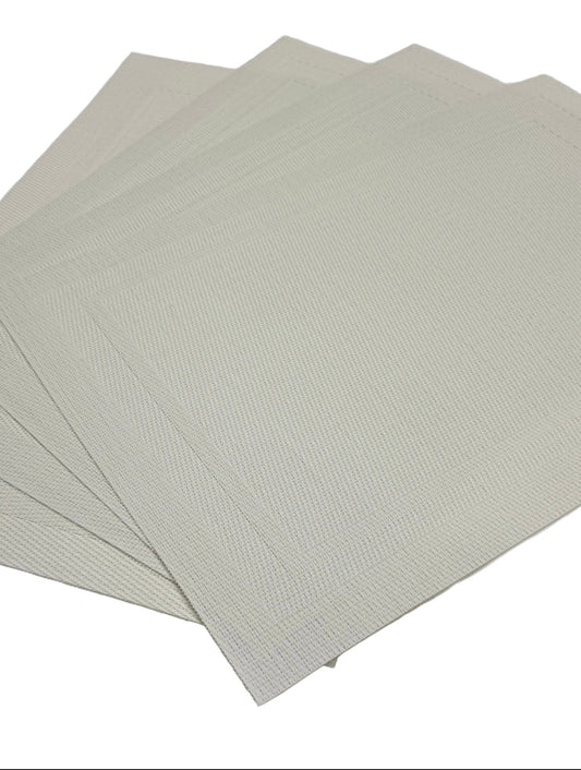 Ivory placemat samples x 4