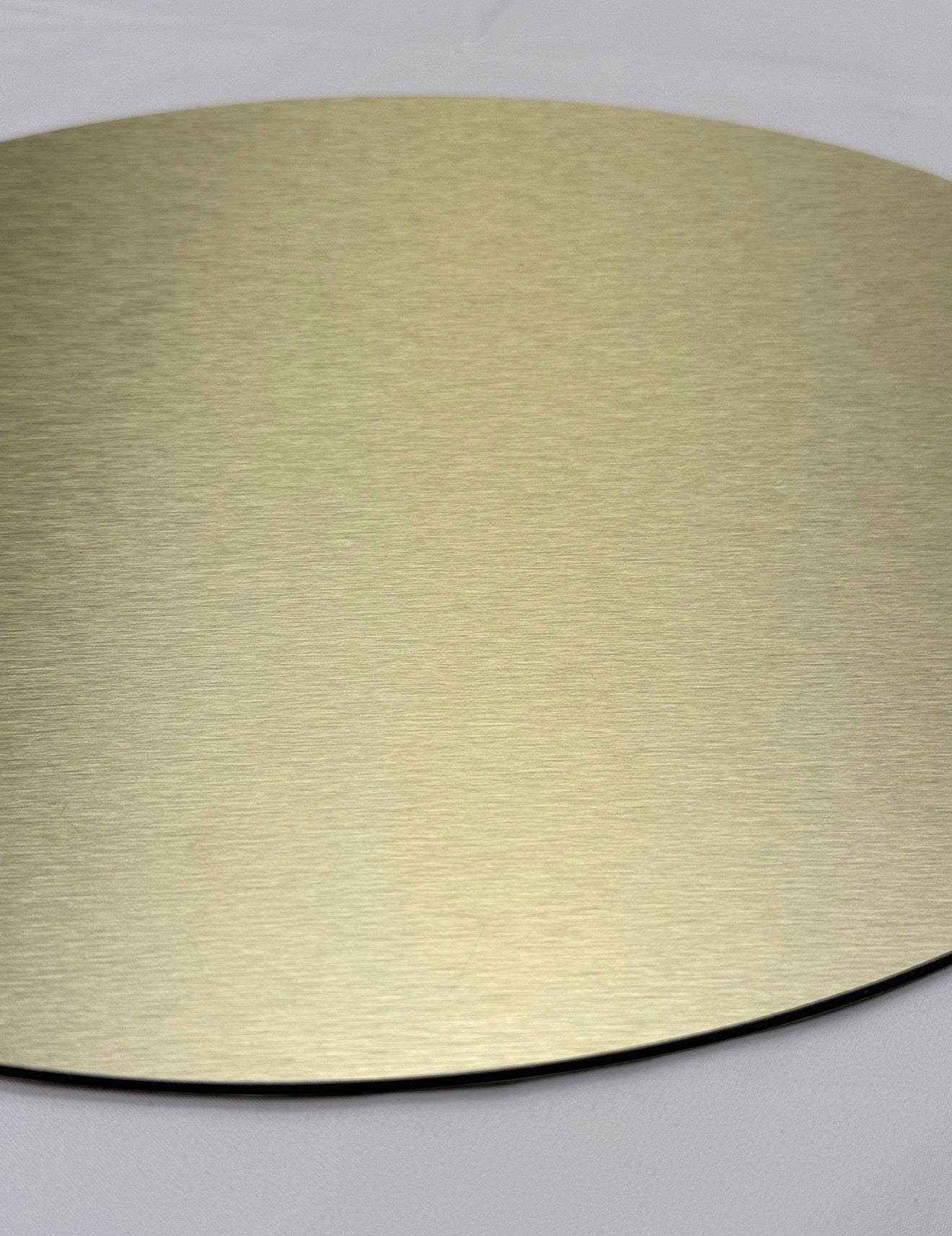 Acrylic round placemats x 2