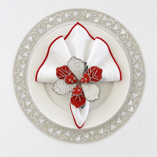 Hibiscus Napkin ring