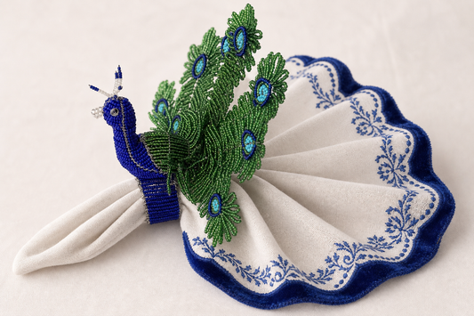 Peacock Napkin ring