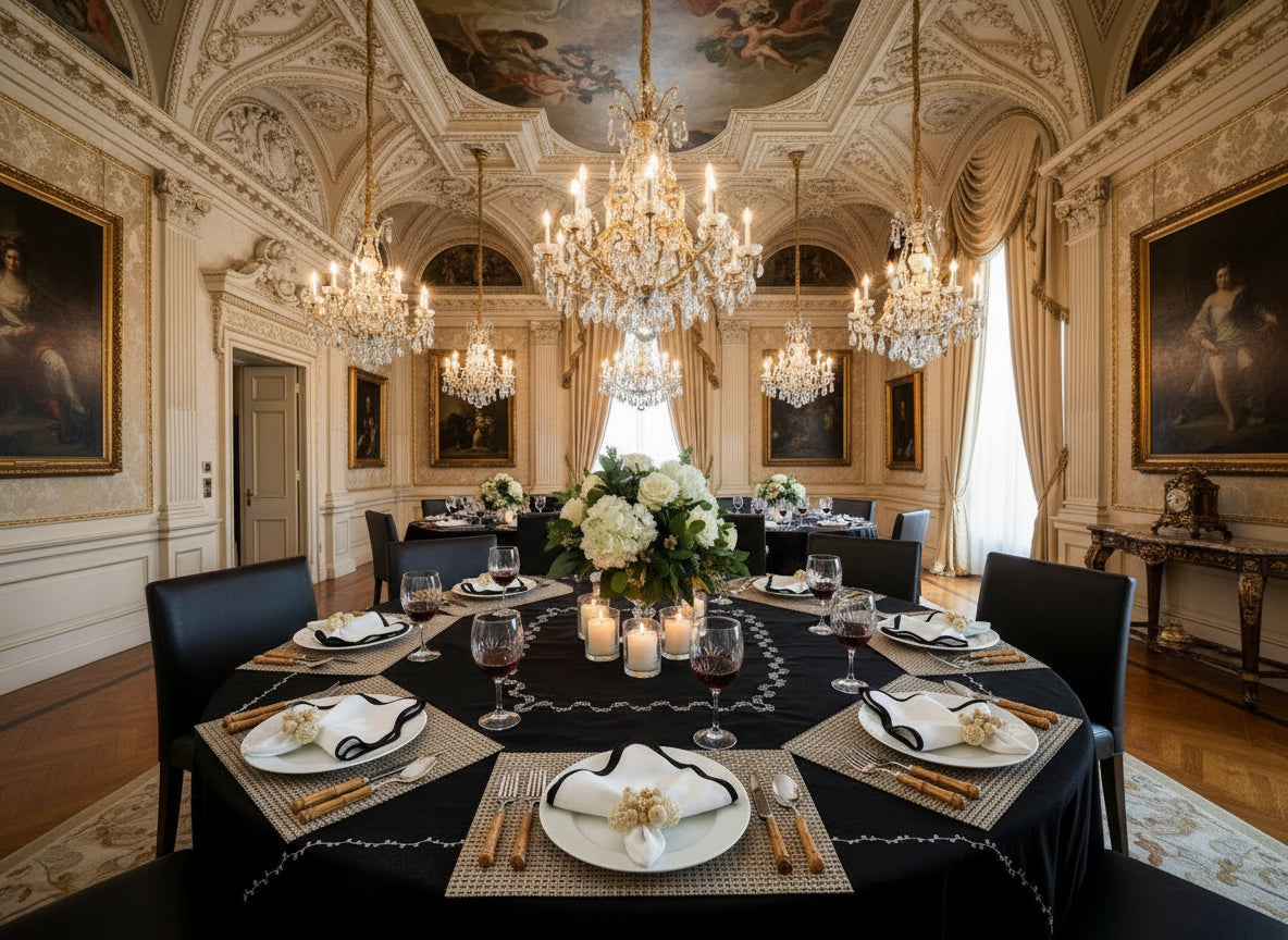 Multi Brown weave Rectangle Placemat, Set of 4