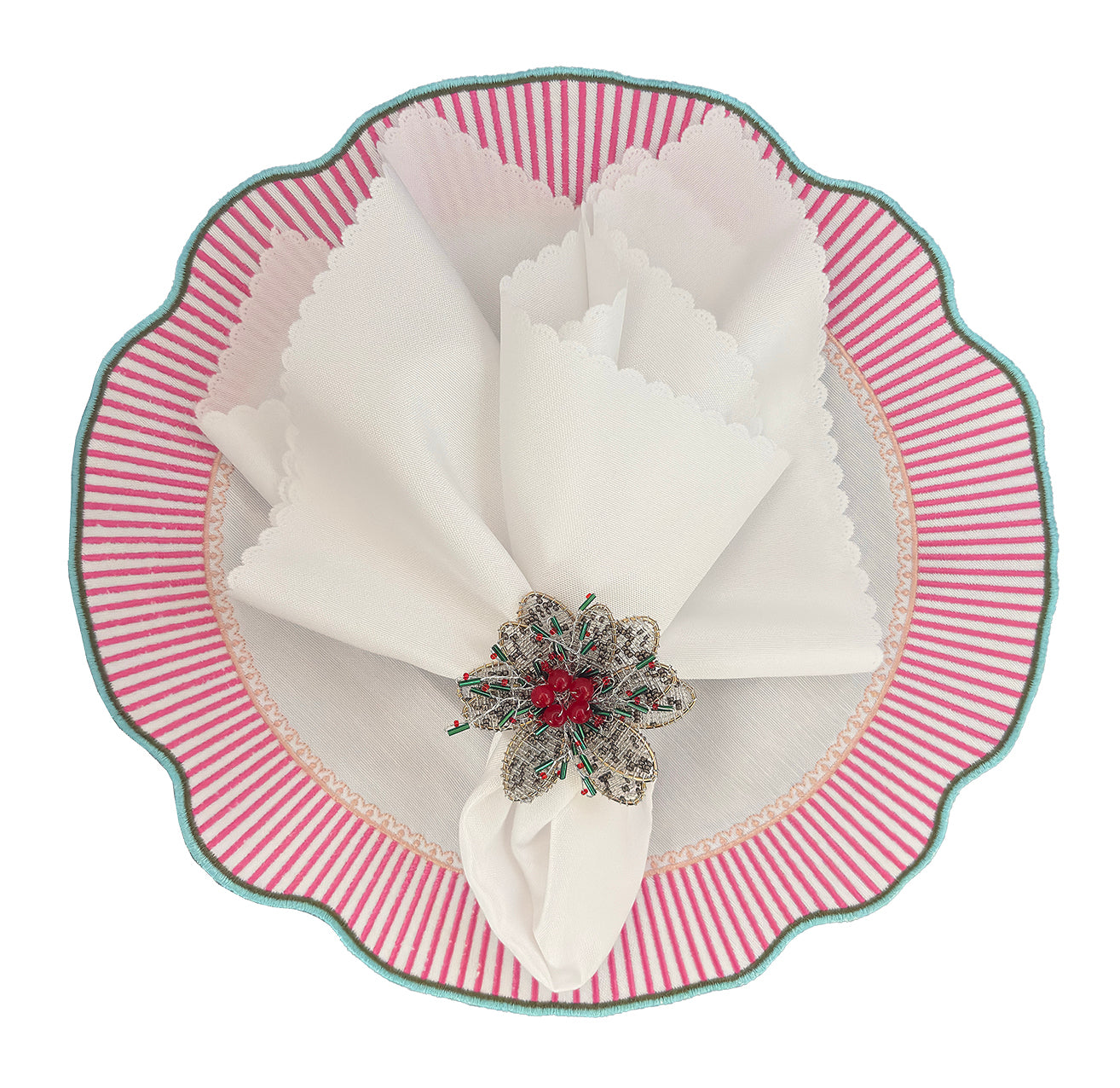 The Malibu Napkin Ring, Set of 4