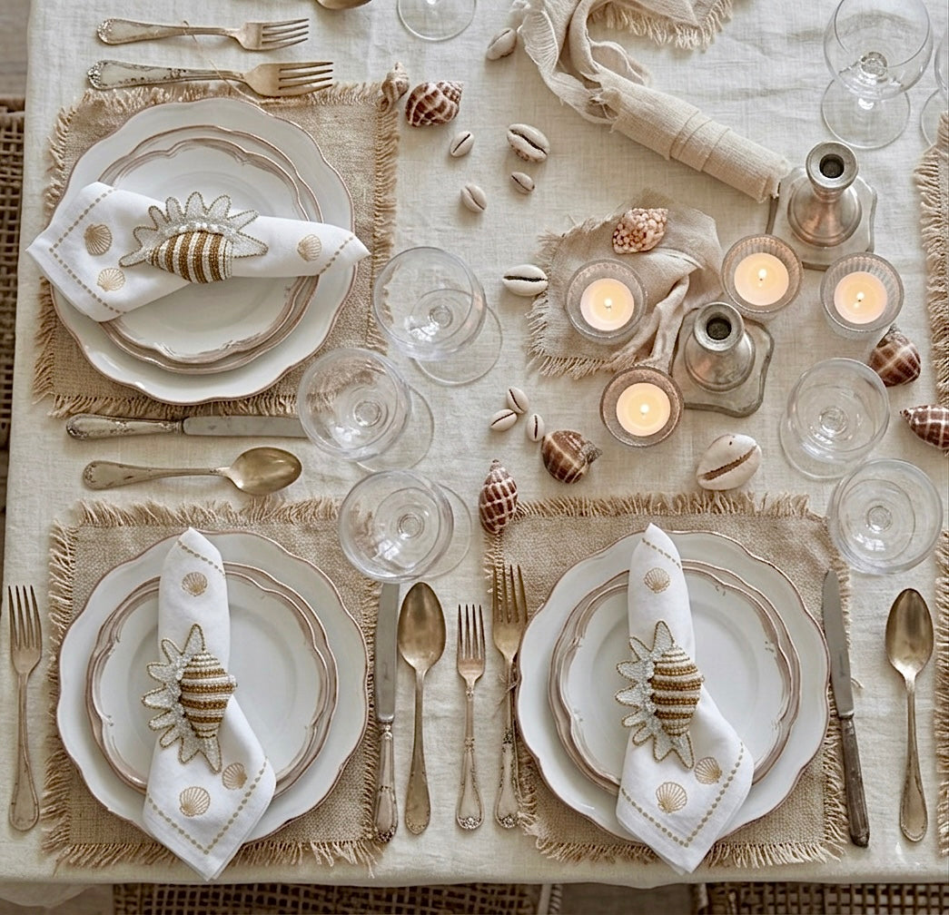 Conch Shell Napkin ring