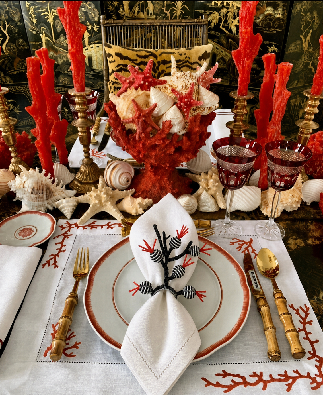 Coral Reef Napkin ring