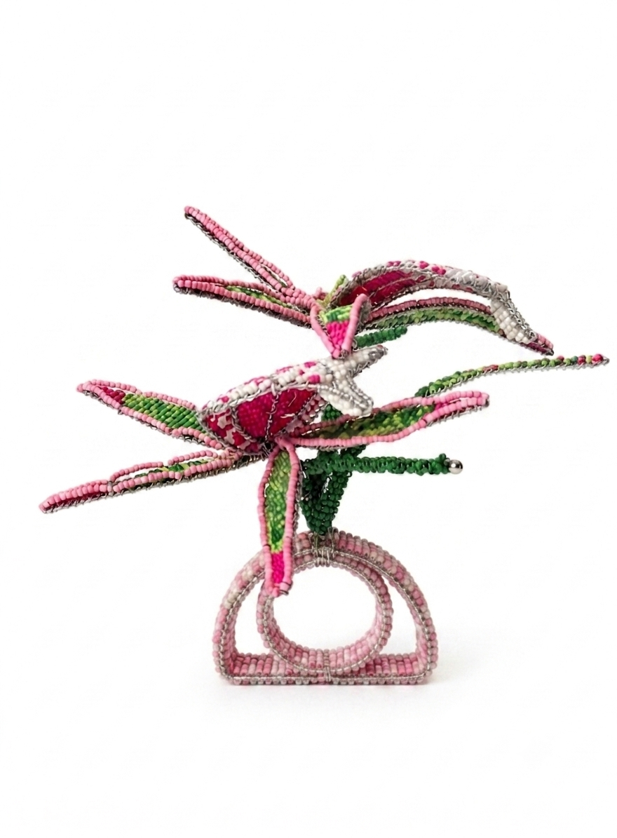 Stargazer Lily Napkin ring