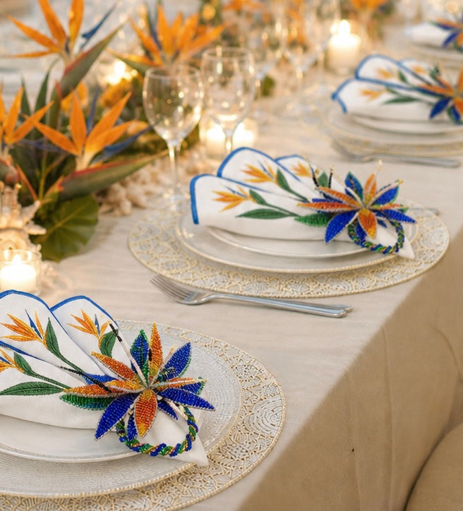 Paris beaded placemat