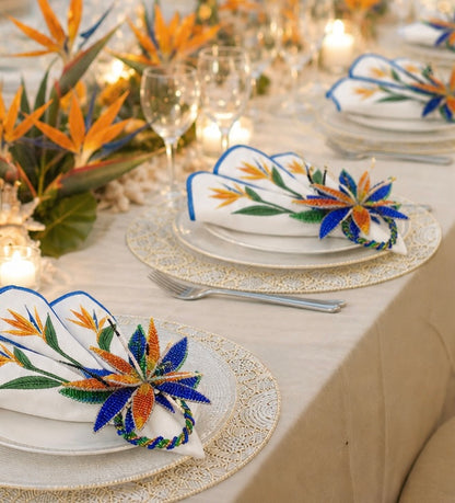 Paris beaded placemat