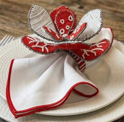 Hibiscus Napkin ring