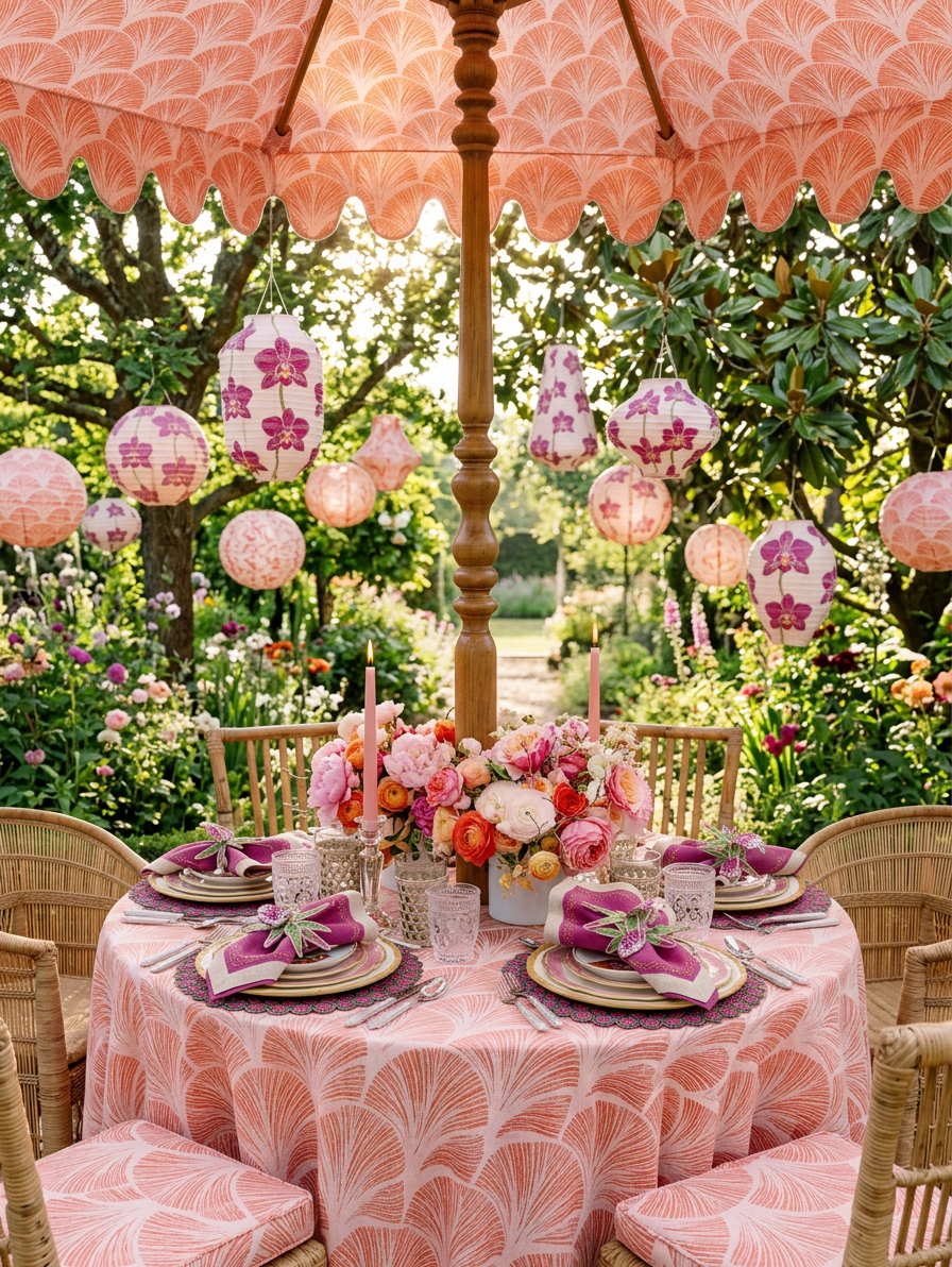 Stargazer Lily Napkin ring