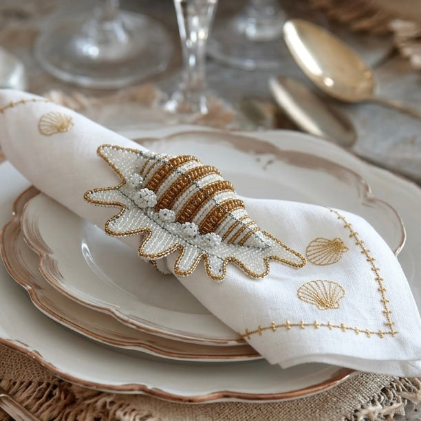 Conch Shell Napkin ring
