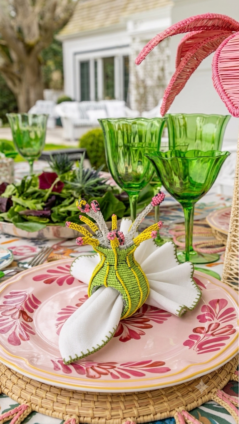 Sea Anemone Napkin ring