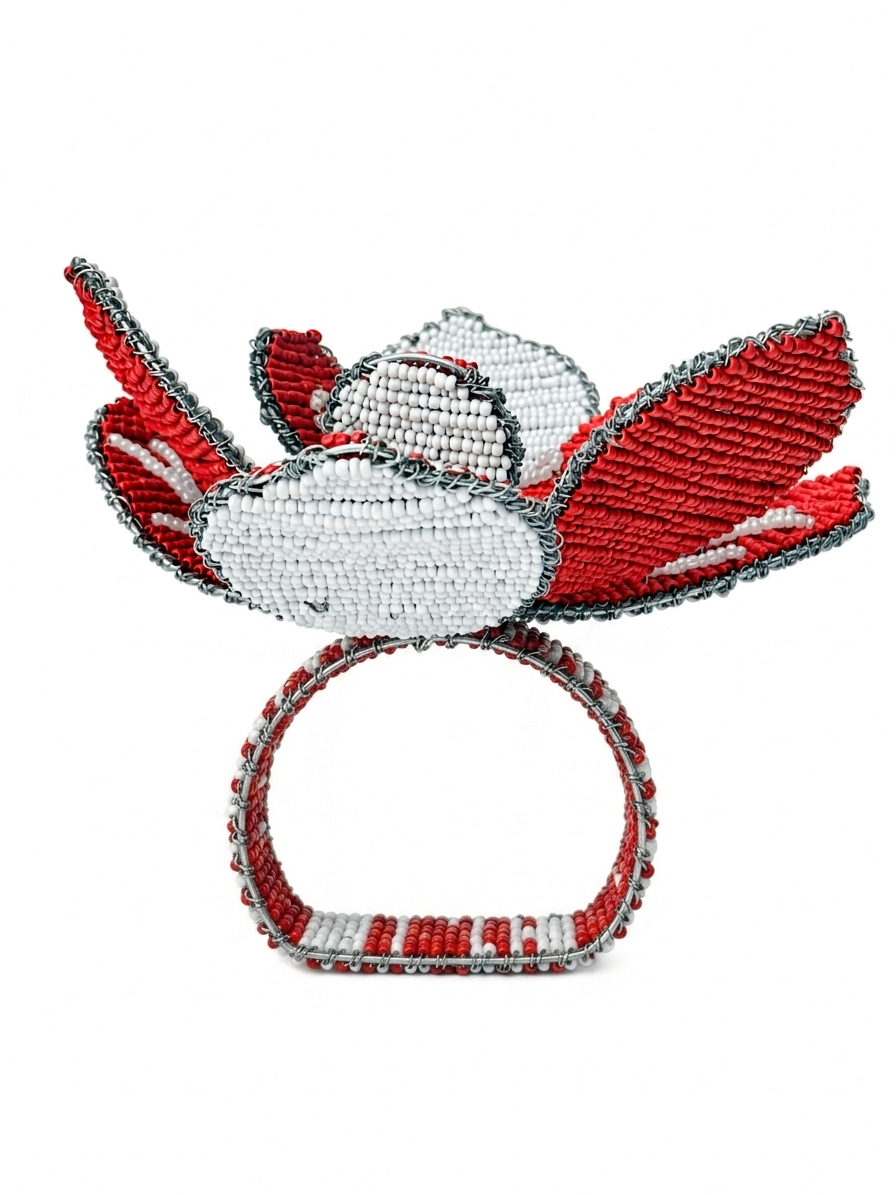 Hibiscus Napkin ring