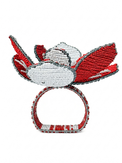 Hibiscus Napkin ring