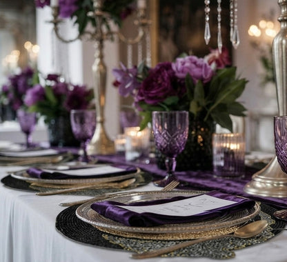 Moonlight beaded placemat