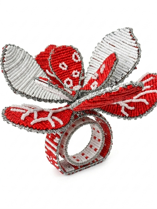 Hibiscus Napkin ring