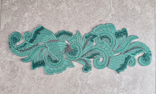 Whispers Beaded Runner , Set of 1