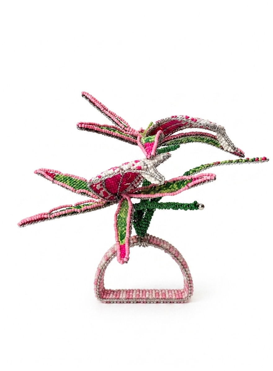 Stargazer Lily Napkin ring