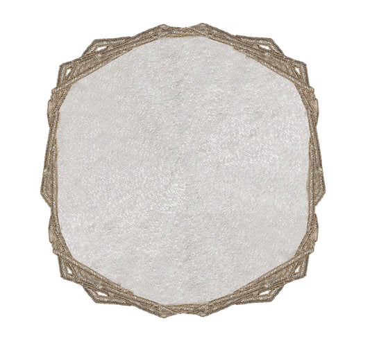 Amalfi Beaded Placemat , Set of 2