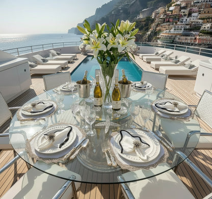 Amalfi Beaded Placemat , Set of 2