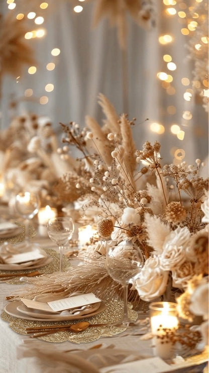 Aurelia beaded placemat - Set of 2