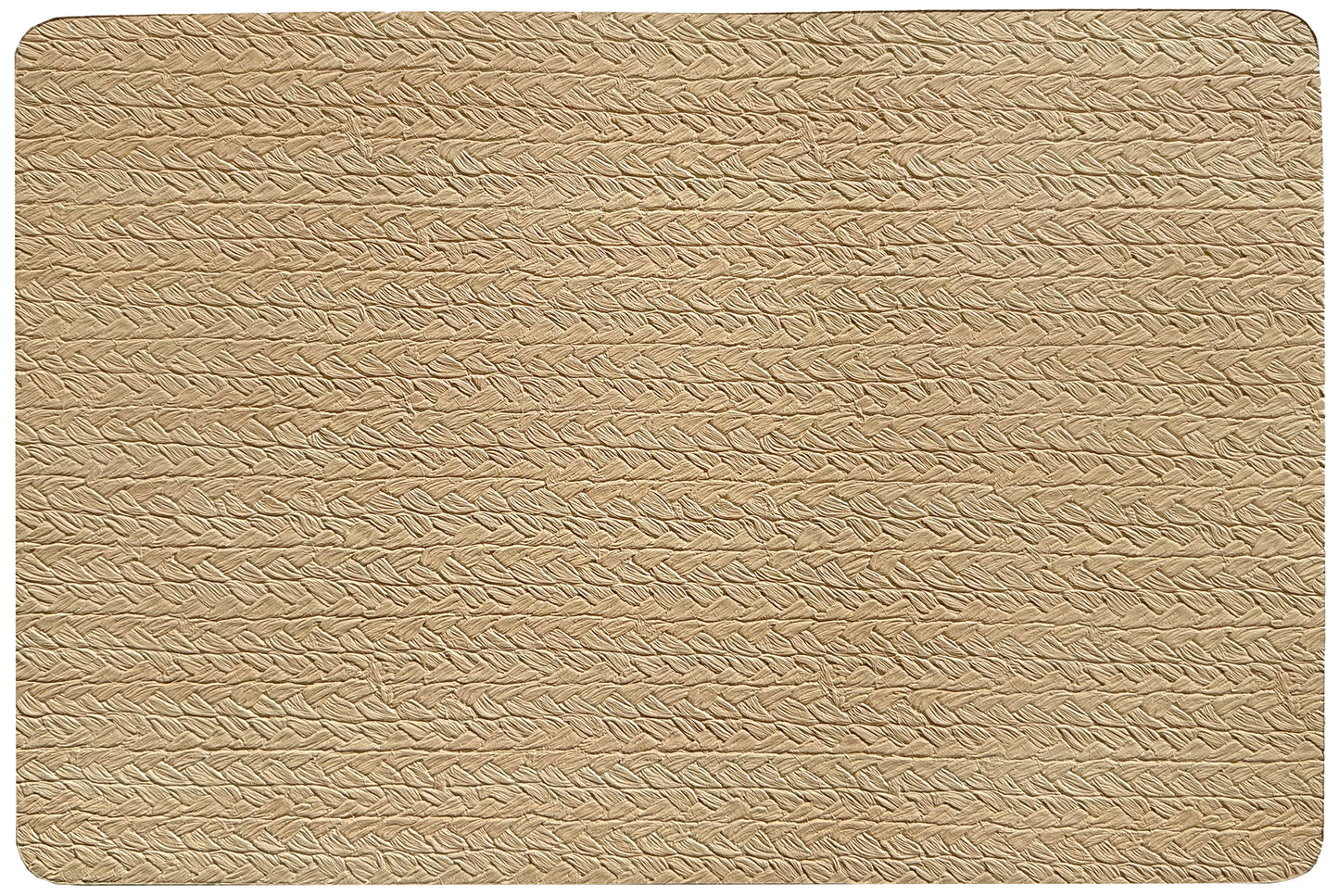 Wheat Rectangle Placemat in Natural, Set of 4