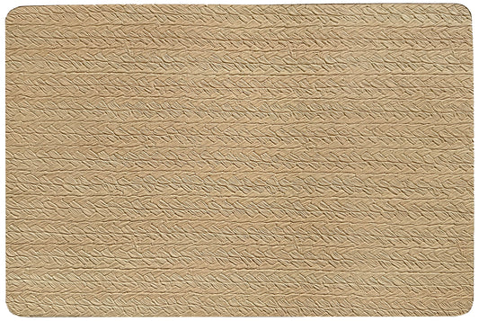 Wheat Rectangle Placemat in Natural, Set of 4