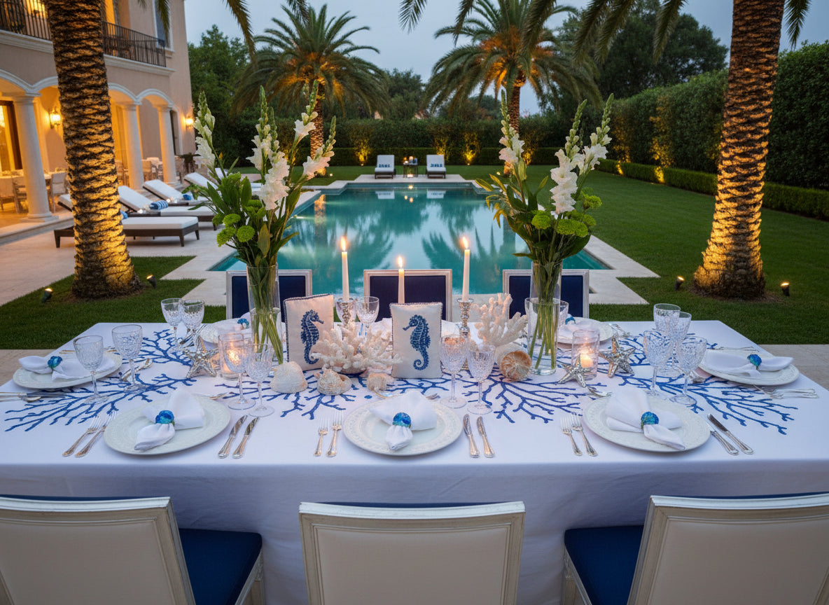 Seychelles Napkin Ring, Set of 4