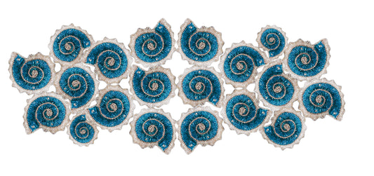 Reflection Beaded Runner , Set of 1