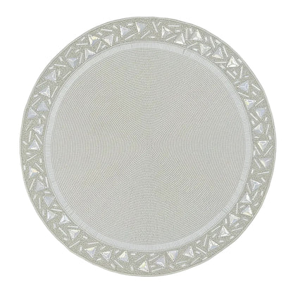 The Chandelier Beaded placemat, Set of 2