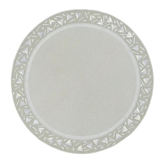 The Chandelier Beaded placemat, Set of 2