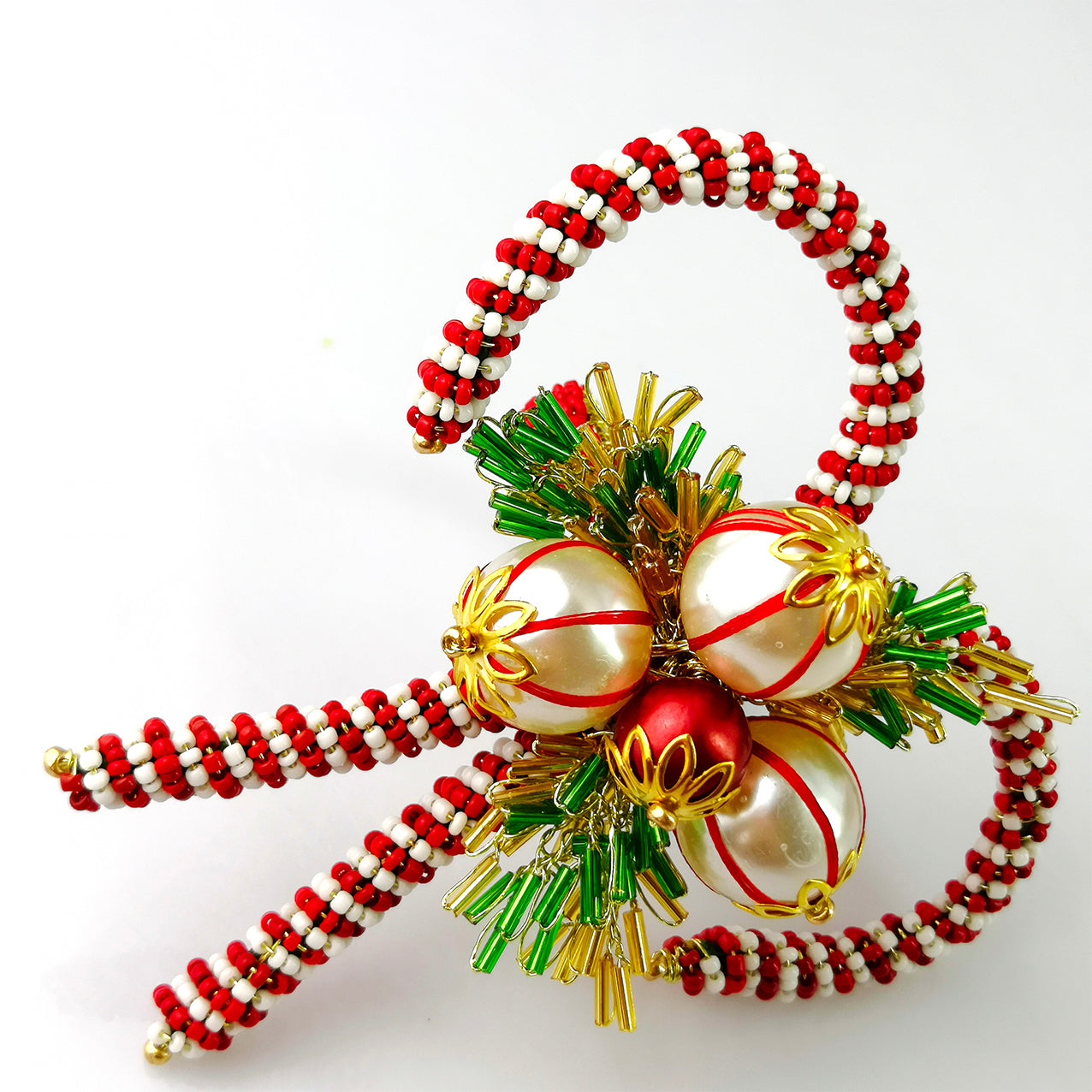 The Candy Cane Napkin Ring, Set of 4