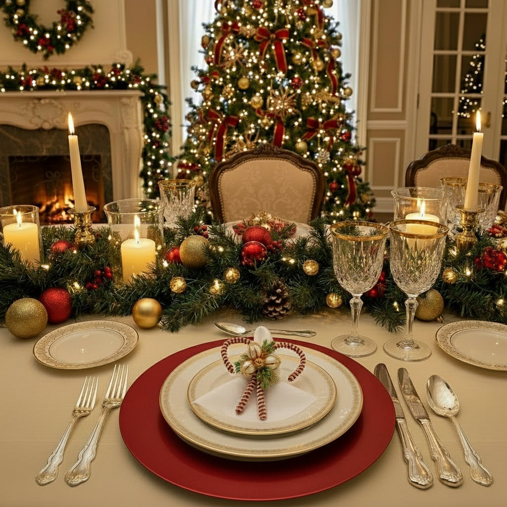 The Candy Cane Napkin Ring, Set of 4