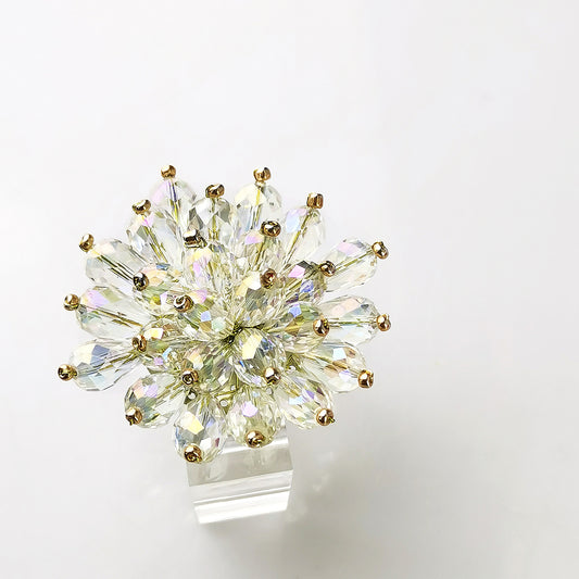 The Crystal Chandelier Napkin Ring, Set of 4