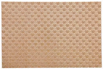 All Squared Rectangle Placemat in Rose Gold, Set of 4