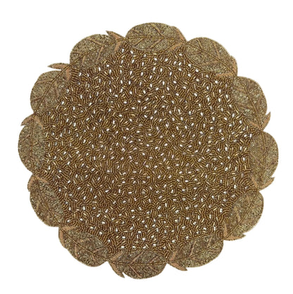 Aurelia beaded placemat - Set of 2