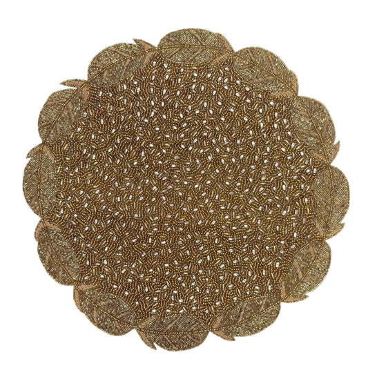 Aurelia beaded placemat - Set of 2