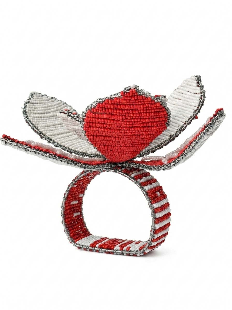 Hibiscus Napkin ring