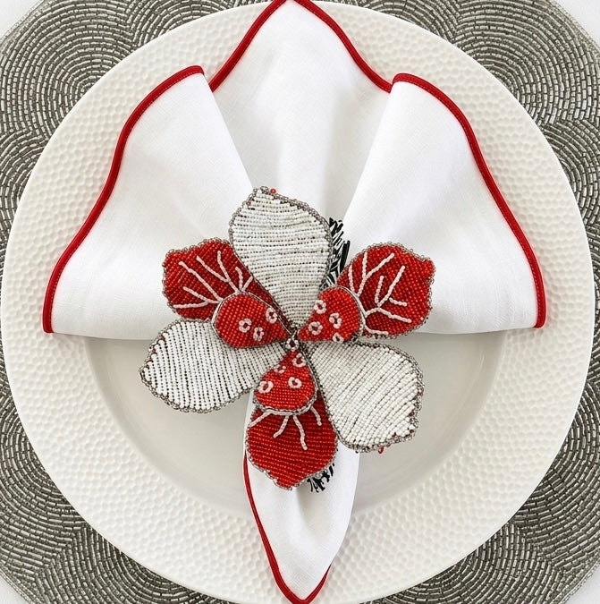 Hibiscus Napkin ring