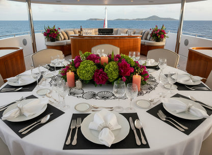 Black Small weave Rectangle Placemat, Set of 4