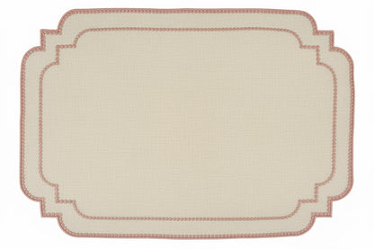 Embroidered Stars placemat, Set of 4