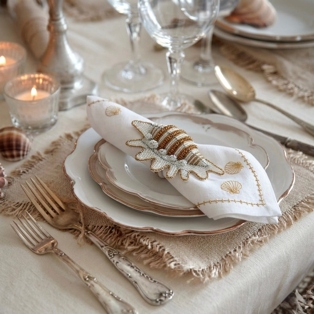 Conch Shell Napkin ring