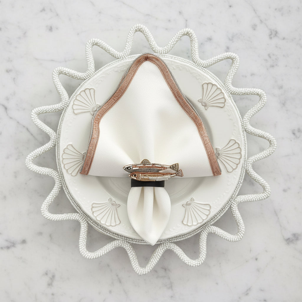 The Ocean Napkin Ring, Set of 4