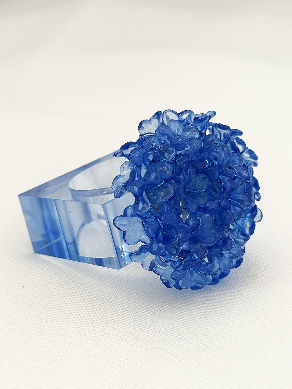 The Forget-Me-Not Napkin Ring, Set of 4