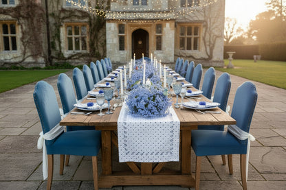 The Forget-Me-Not Napkin Ring, Set of 4