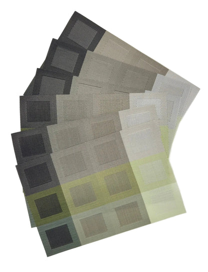 Square design placemats x 20