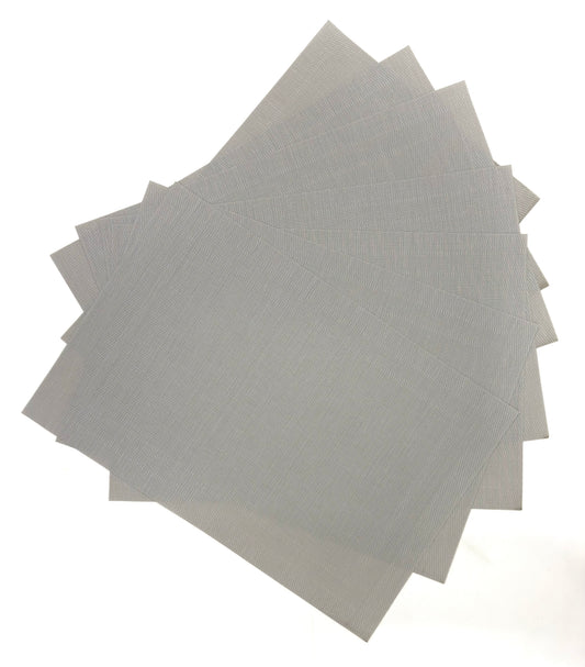 Grey Rectangle placemats x 7
