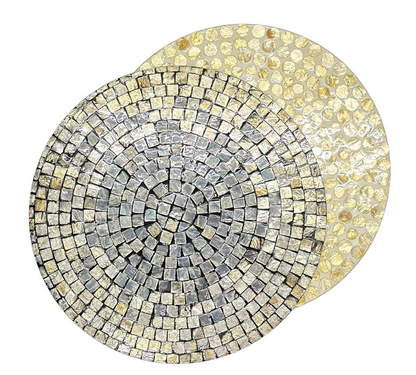 Mother of Pearl set of two placemats x2