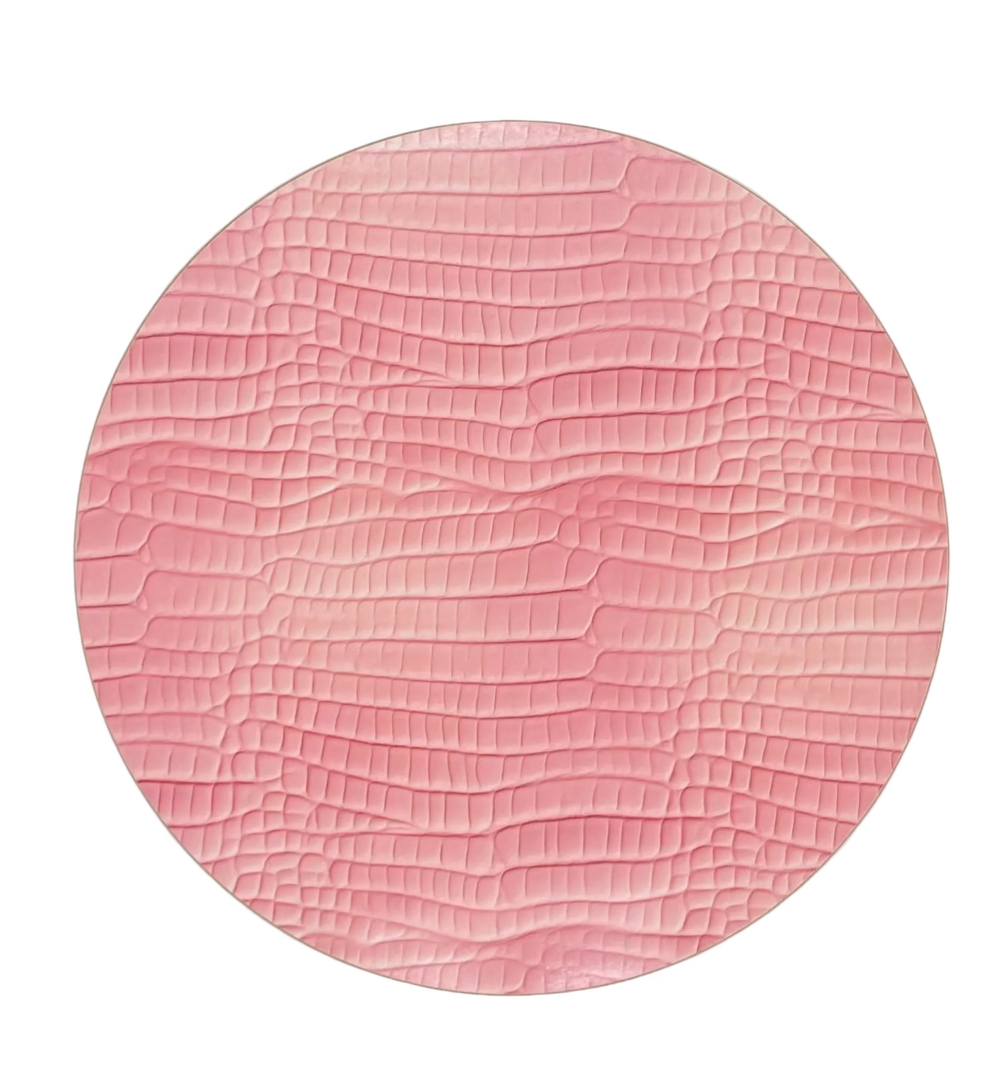 Set of Four printed Crocodile effect patterns on various colours. X 4