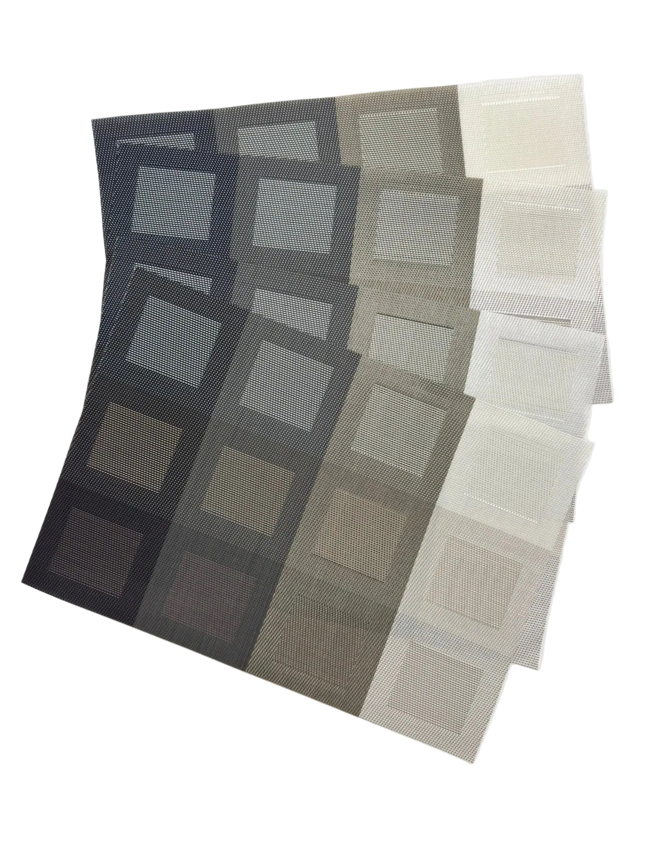 Square design placemats x 20