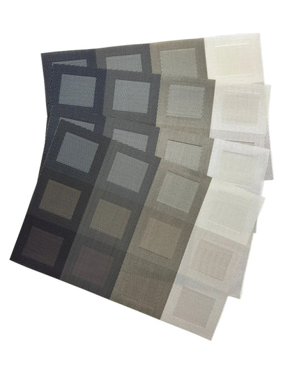 Square design placemats x 20